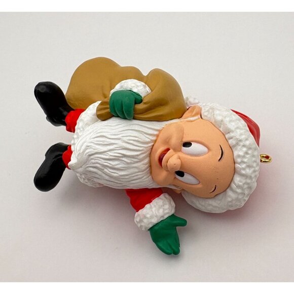 Hallmark Looney Tunes Elmer Fudd Santa Claus Christmas Tree Ornament 1993 - Picture 4 of 9